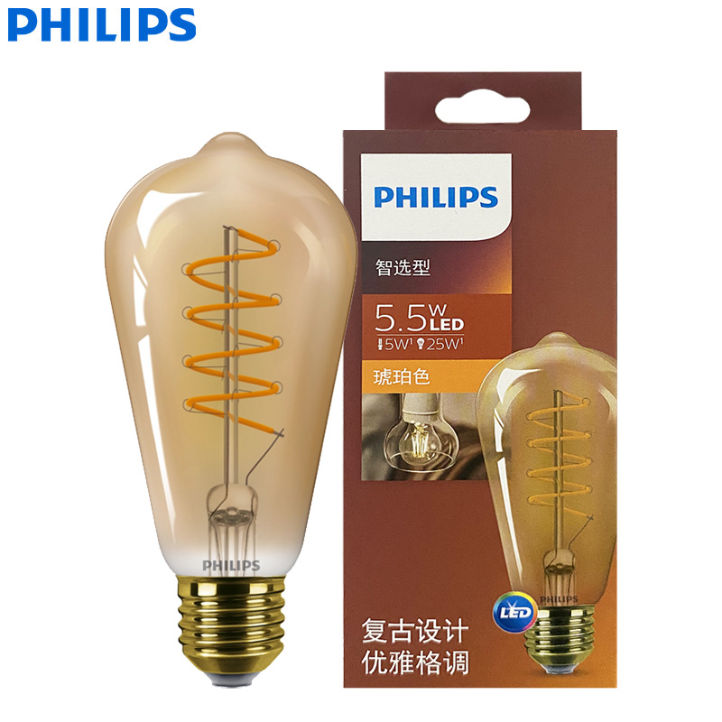 Philips led st64 lâmpada decor - Philips Bulb Led Classic avaliação e preço